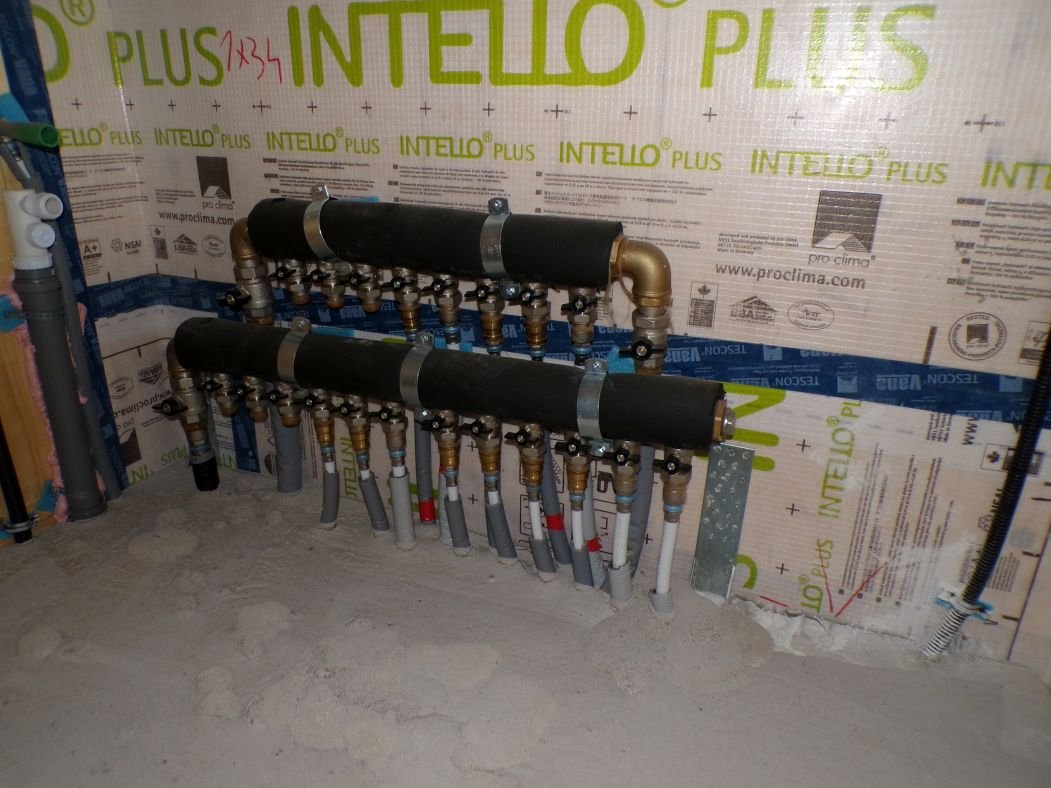 Realizzazione impiantistica integrata per edificio residenziale ad alta efficienza