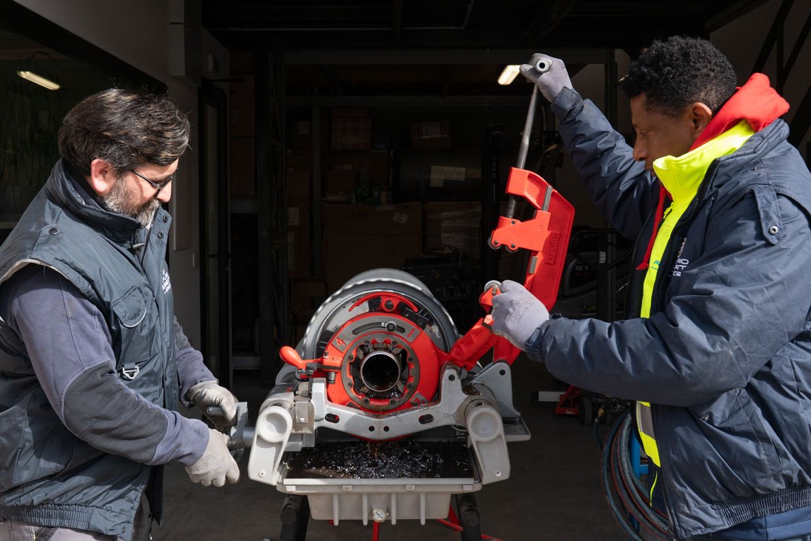 Impianto idraulico azienda 