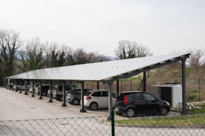 Pensilina "Car Port" interrata
